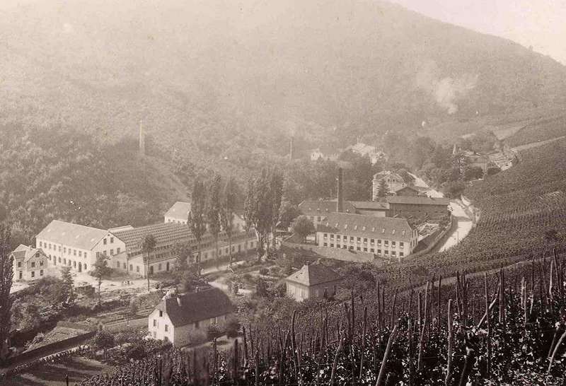 1756 — Foundation of the first weaving and printing manufacture in Ribeauvillé, Alsace