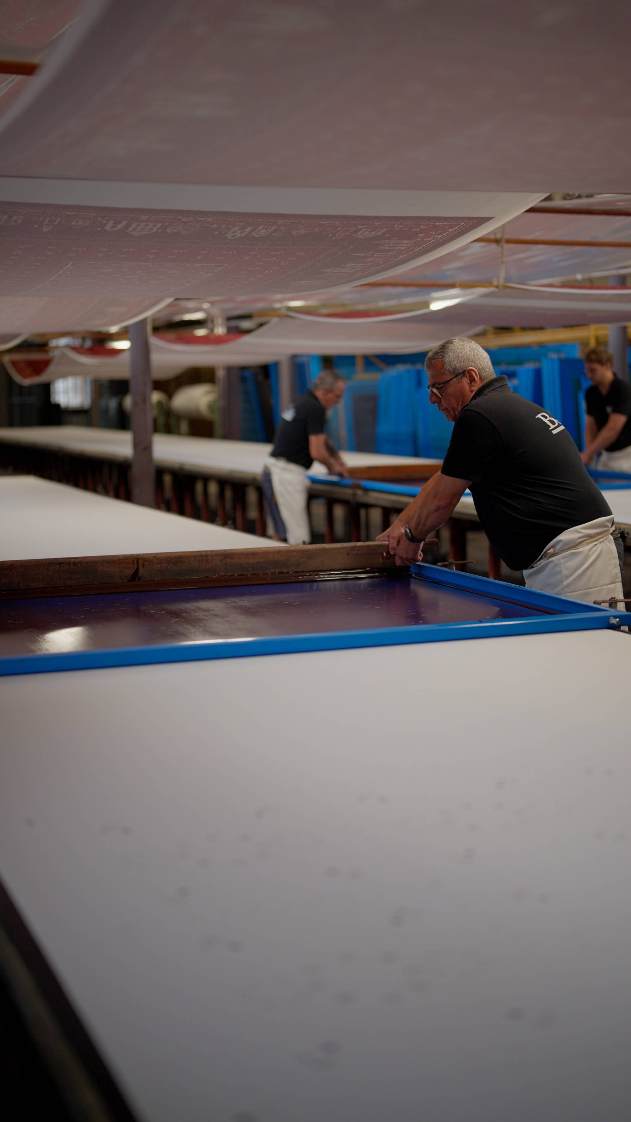 Artisan printed fabric by La Manufacture MIE — excellence imprinted through time since 1756